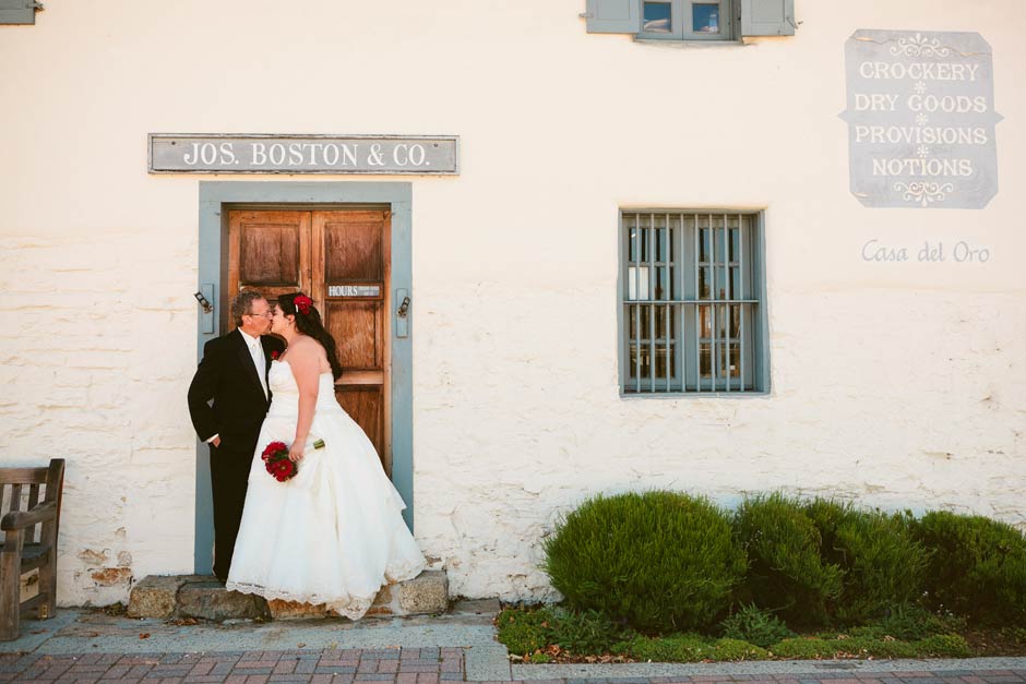 Casa del Oro Monterey wedding photo