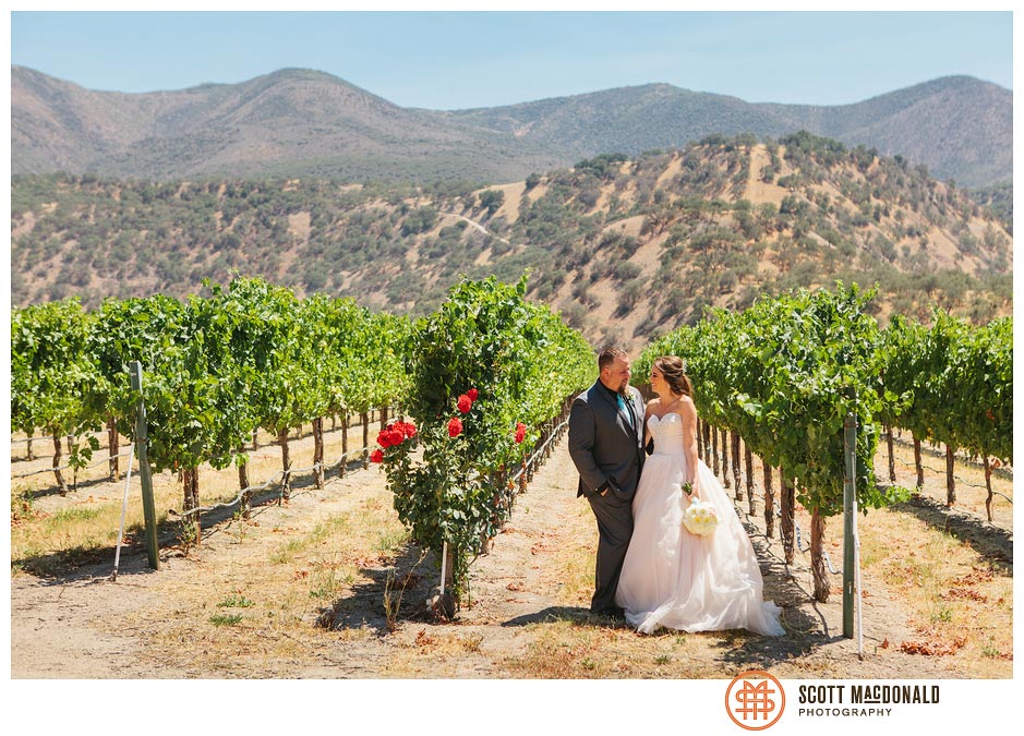 Abbie & Matt's Monterey County winery wedding